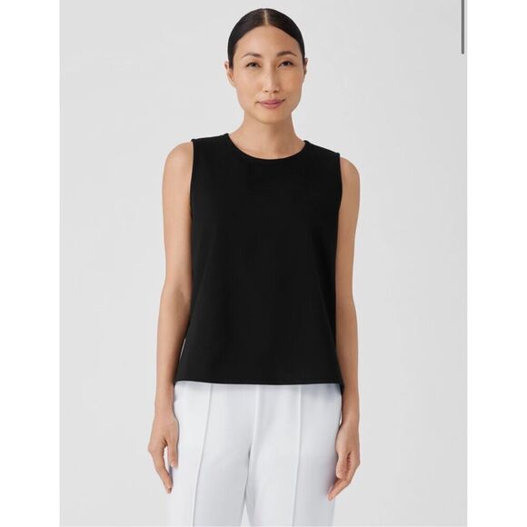 Eileen Fisher Knit Tank Sweater - Picture 1 of 9